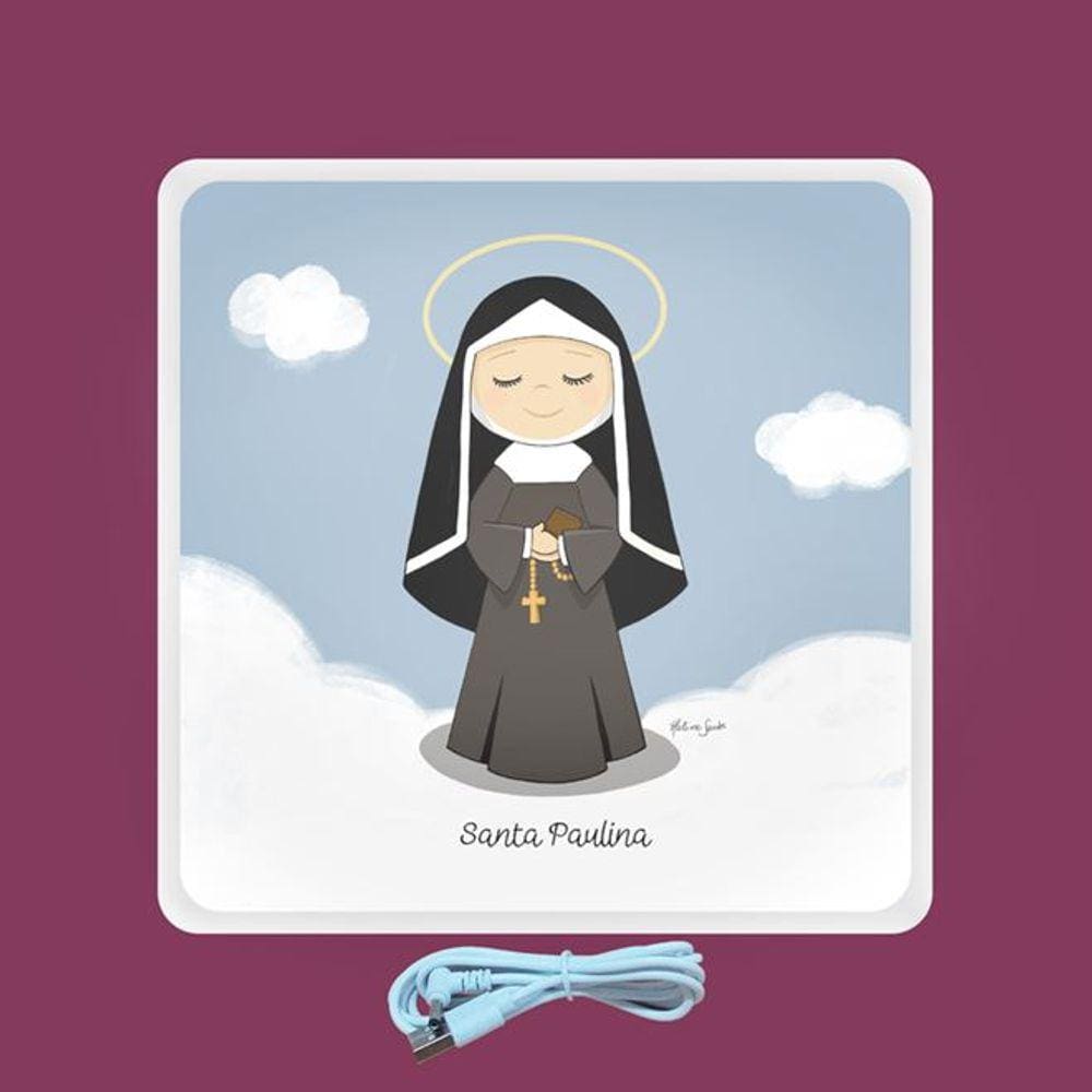 Mini Luminária Box Santa Paulina USB
