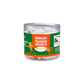 Borracha Ponteira Branca LeoLeo 48 unidades - Produto Nacional