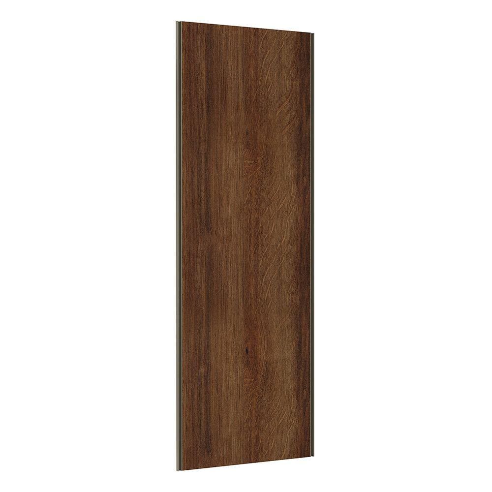 Porta de Correr Closet 80cm com Puxador Perfil Inox sem Kit Ferragem Prime Luciane Móveis