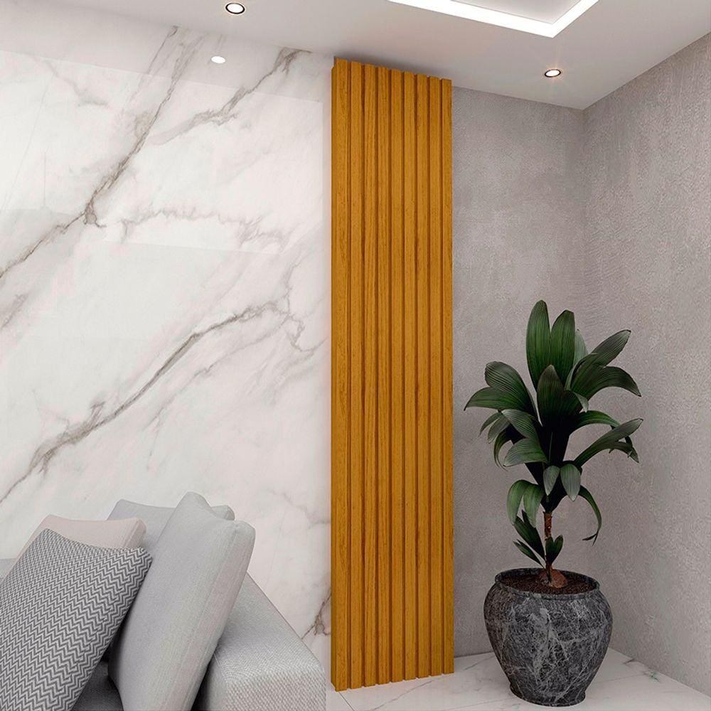 Placa De Painel Ripado Nobre 50cm Naturale Gelius