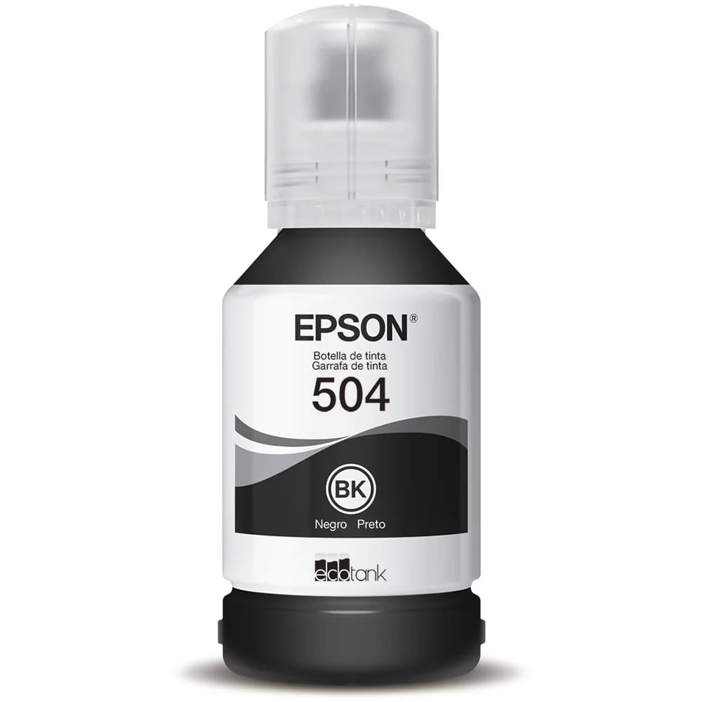 Garrafa de Tinta Epson EcoTank T544 Preto