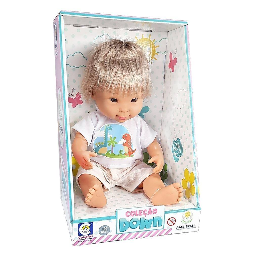 BONECA MIYA REBORN MENINO - COTIPLAS