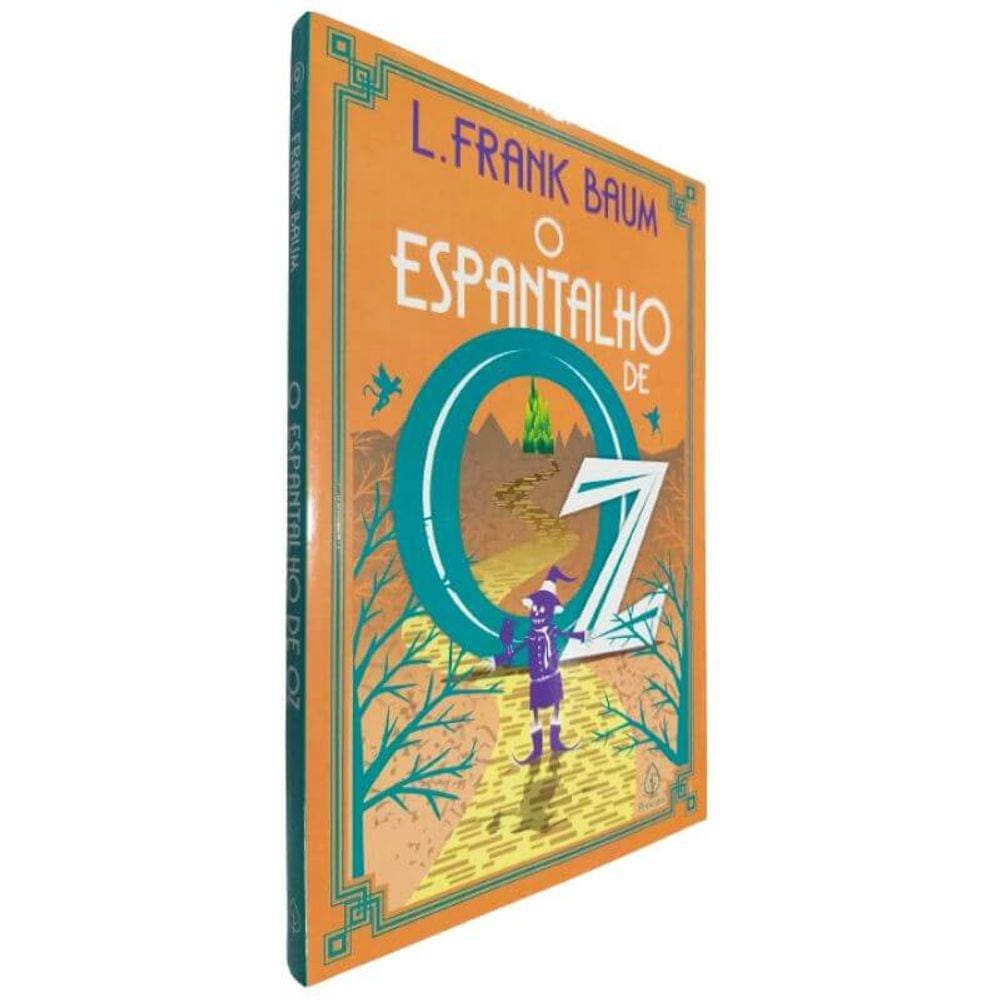 Livro Físico O Espantalho de OZ L. Frank Baum Volume 9 da Coleção Mágico de OZ Texto Integral Traduzido do Inglês