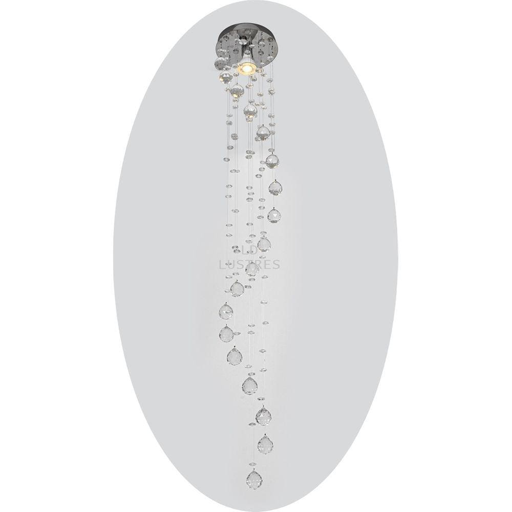 Lustre Para Lavabo Todo Em Cristal Verdadeiro
