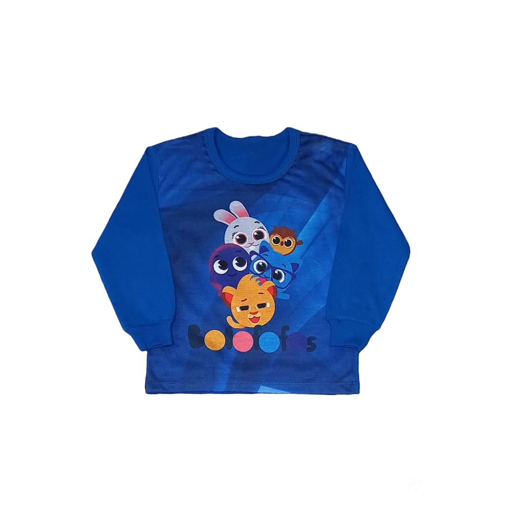 Camiseta Manga Longa Bolofofos
