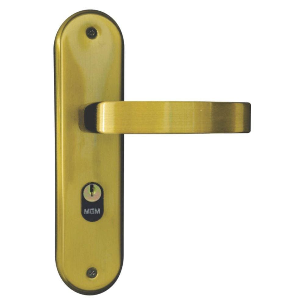 Fechadura Externa Espelho Aço 40mm MGM Torino