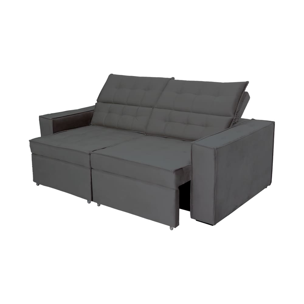 Sofá Austrália 2,50m 4 Lugares Retrátil e Reclinável D35