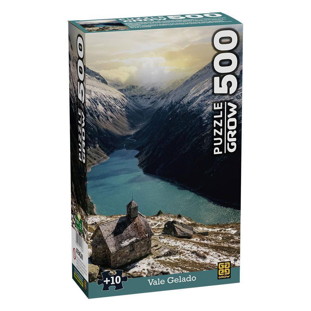 Puzzle 500 Peças Vale Gelado