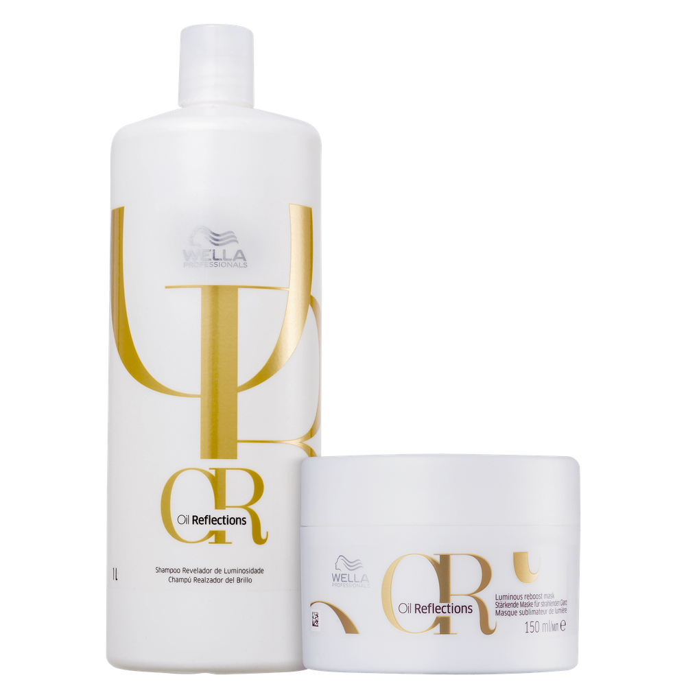 Kit Wella Professionals Oil Reflections Mask Duo Salon (2 Produtos)