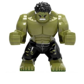 Boneco Hulk Vingadores Avengers Bloco De Montar