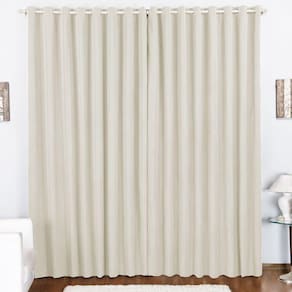 Cortina Duda 2,00M X 1,70M Metros Palha Tecido Oxford Para Sala Ou Quarto