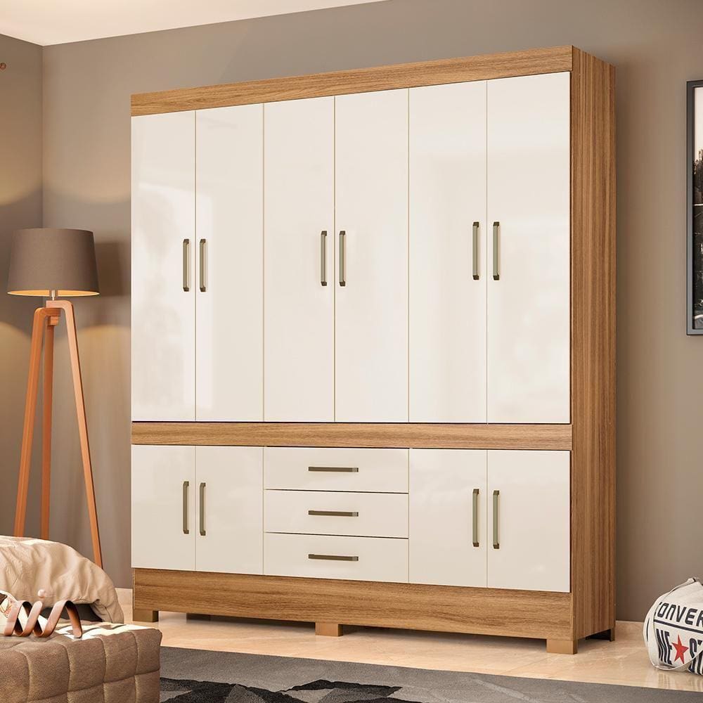 Guarda Roupa Casal 10 Portas New | Ponto