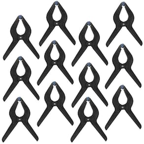 Kit de Grampos Multiuso 4 POL (100 mm) Reforçado 7354 com 12 Peças BRASFORT