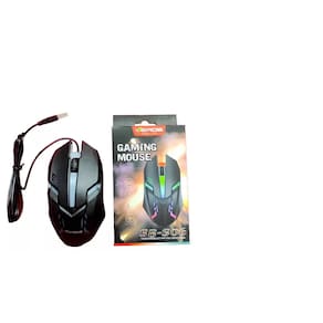Mouse Gamer Com Fio Rgb Jogos Computador 1200 Dpi Sb-s06