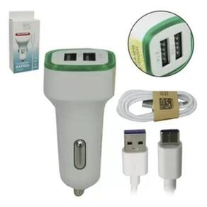 Carregador Veicular Duas Entradas Usb 2.4a Rápido Carro