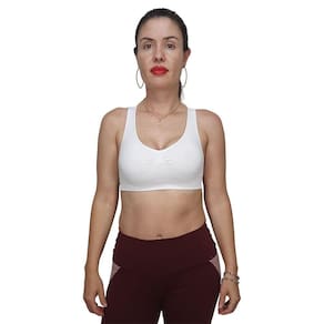 Top Selene Sem Costura Nadador Feminino