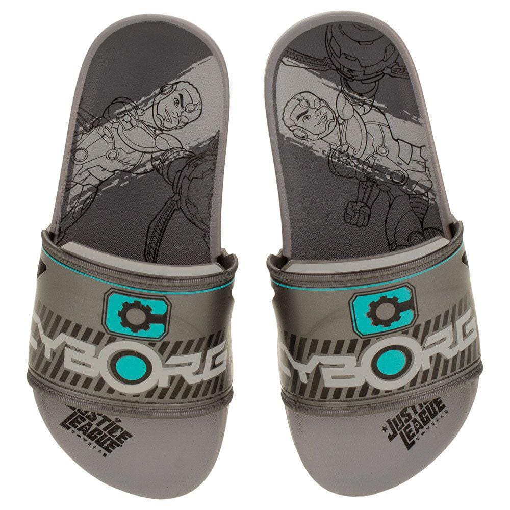 Chinelo Infantil Slide Liga Da Justiça Grendene Kids - 22445