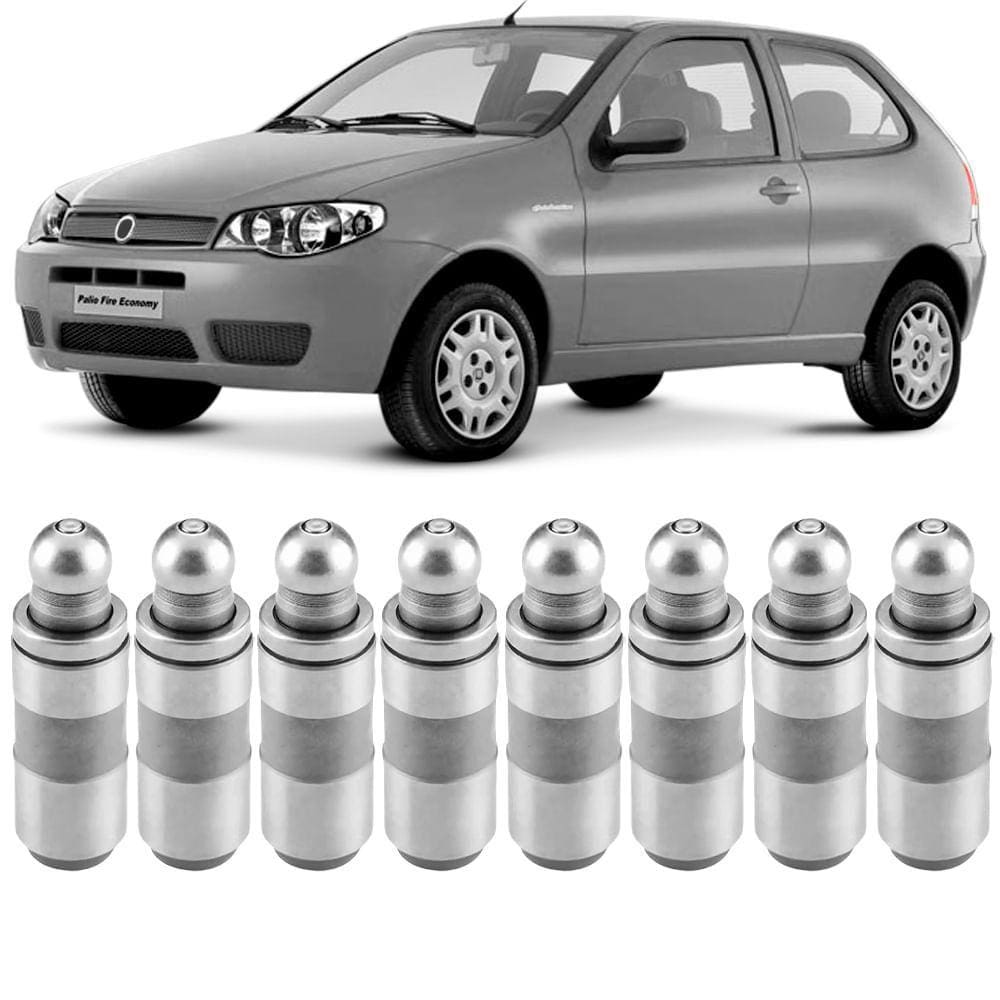 Jogo 8 Tucho Válvula Hidráulico Palio Strada 2003 A 2009