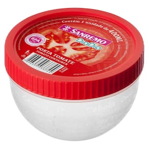Porta Tomate Plástico com Tampa Sanremo