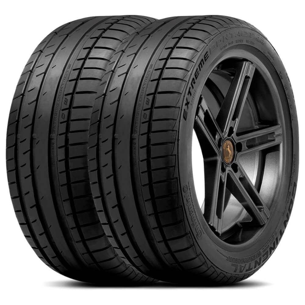 2 Pneu Continental Aro 16 205/55r16 91w Extremecontact Dw