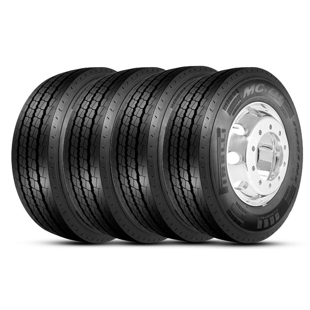 Kit 4 Pneu Pirelli Aro 22.5 275/80r22.5 149/146j M+s Mc01