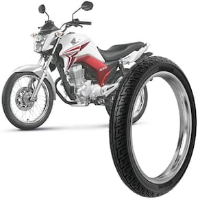 Pneu Moto Honda Cg Titan Rinaldi 2.75-18 42p Dianteiro Bs32