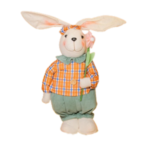 Eap25011-Pelucia Coelho Sansao Sort 45X18x10cm