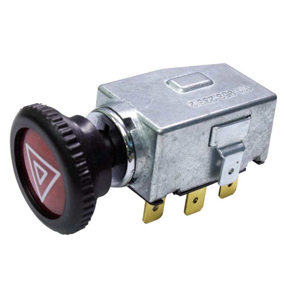 Botão Pisca Alerta Fusca após 1959 Brasília 1973 a 1982 Kombi 1957 a 1998 - Kostal - 10519365