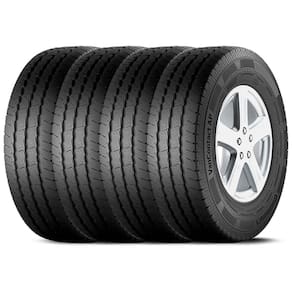 Kit 4 Pneu Continental 195/75r16 107/105r 8pr Vancontact Ap