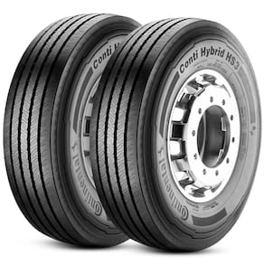 Kit 2 Pneu Continental 295/80r22.5 152/148m Conti Hybrid Hs3