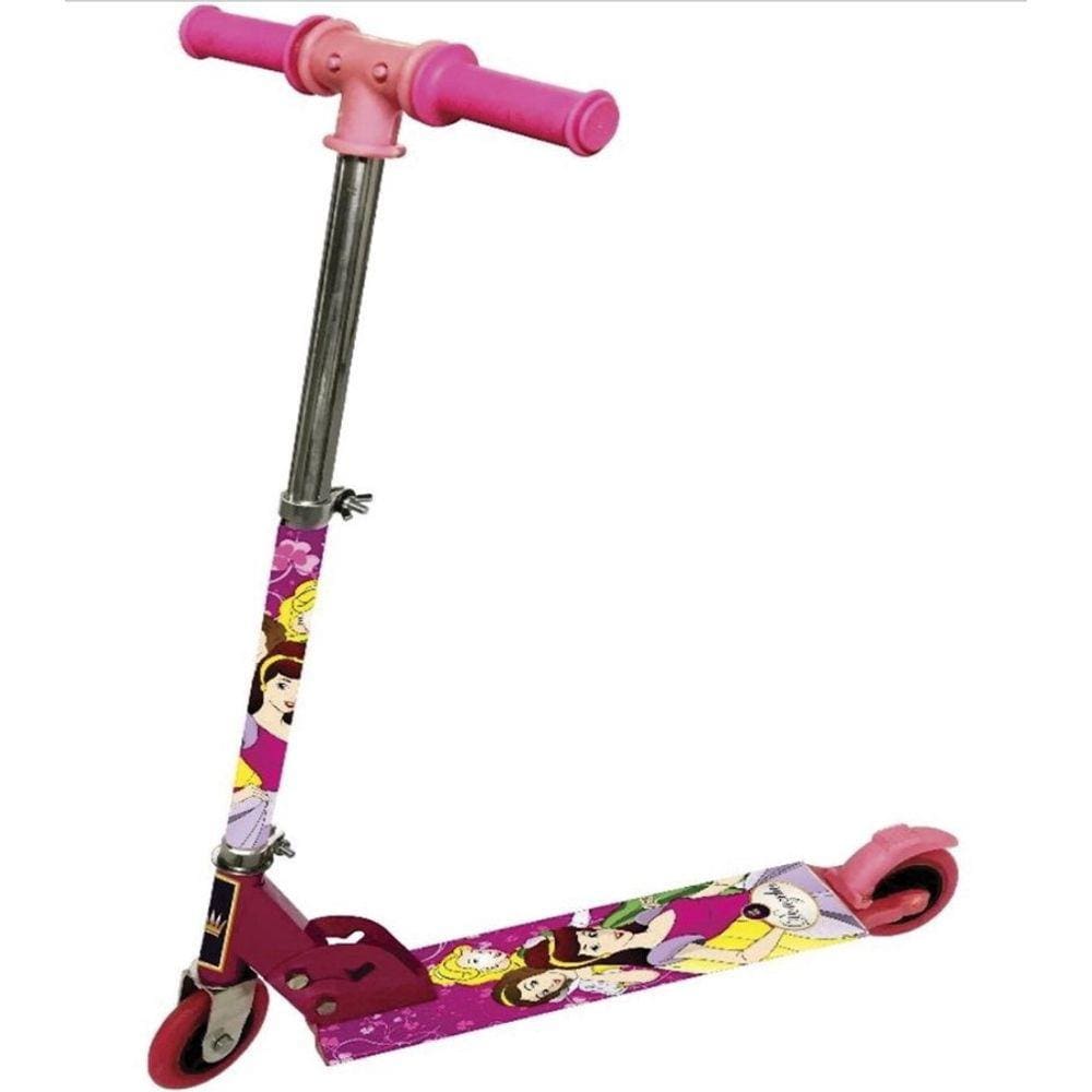 Patinete Infantil 50Kg Donzelas Dobrável Rosa Lotus