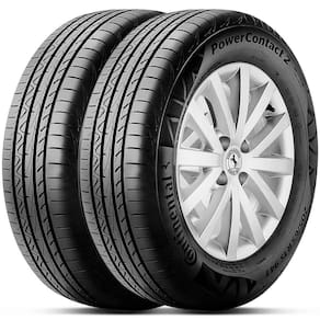 Kit 2 Pneu Aro 16 Continental 195/50r16 84h Powercontact2
