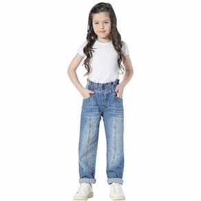 Calça Jeans Infantil Feminina Clochard Mania Jeans Ref: 6169 12/18