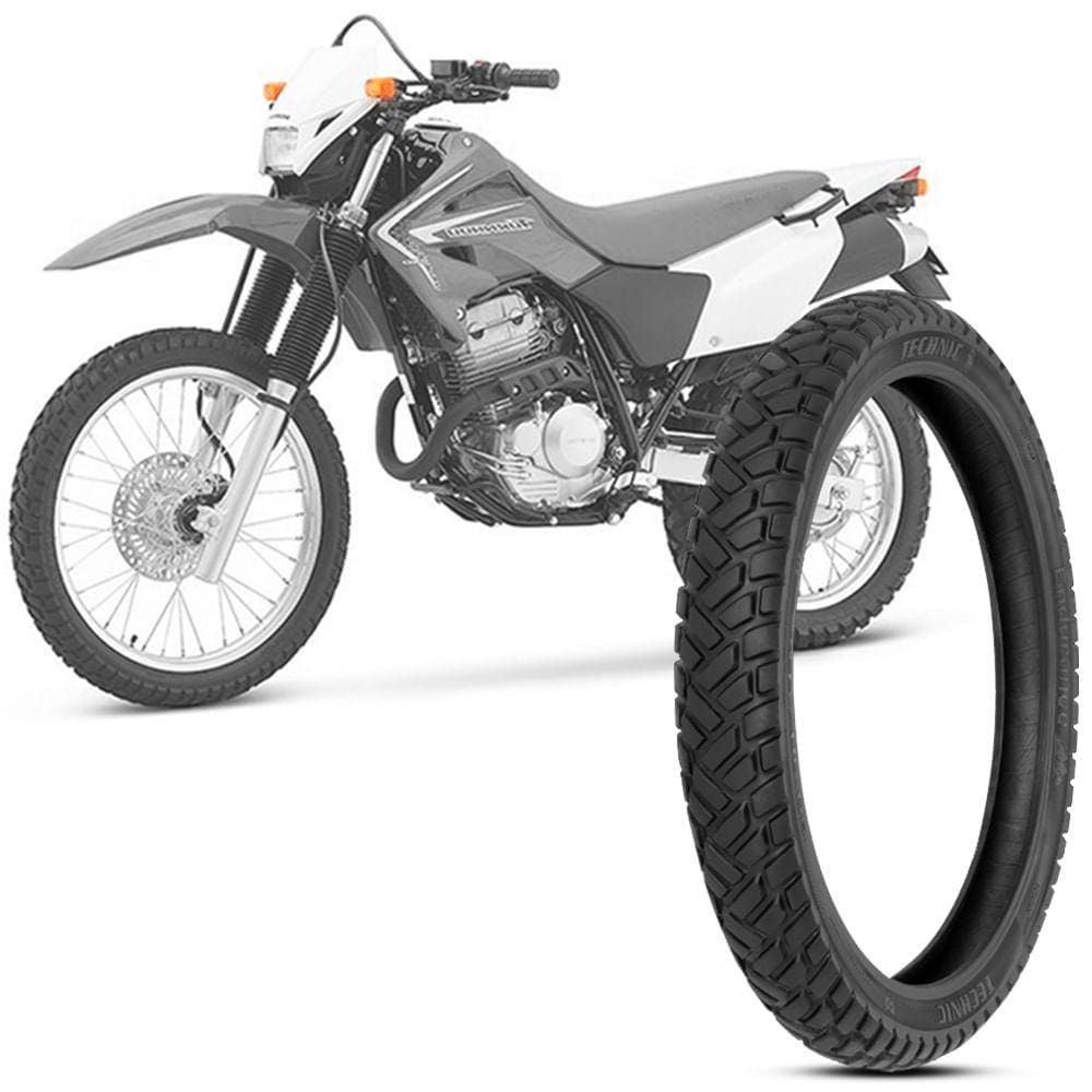 Pneu Moto Tornado 250 90/90-21 54s Dianteiro Tt Endurance