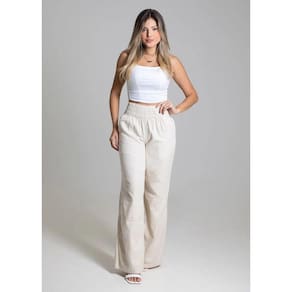 Calça Linho Pantalona Sawary