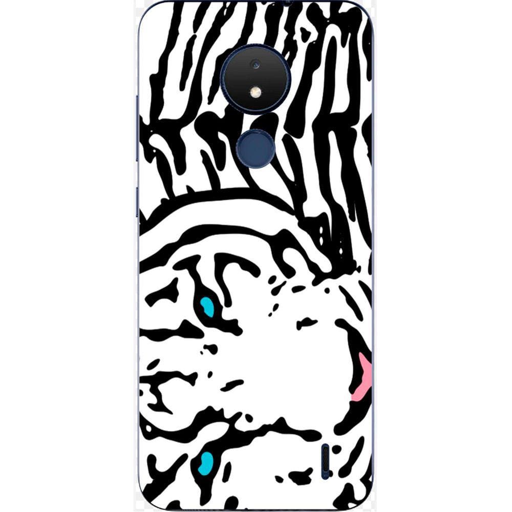 Capa Adesivo Skin047 Verso Para Nokia C21 2022