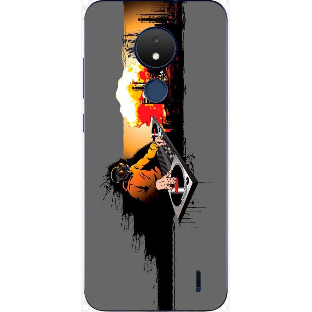 Capa Adesivo Skin264 Verso Para Nokia C21 2022