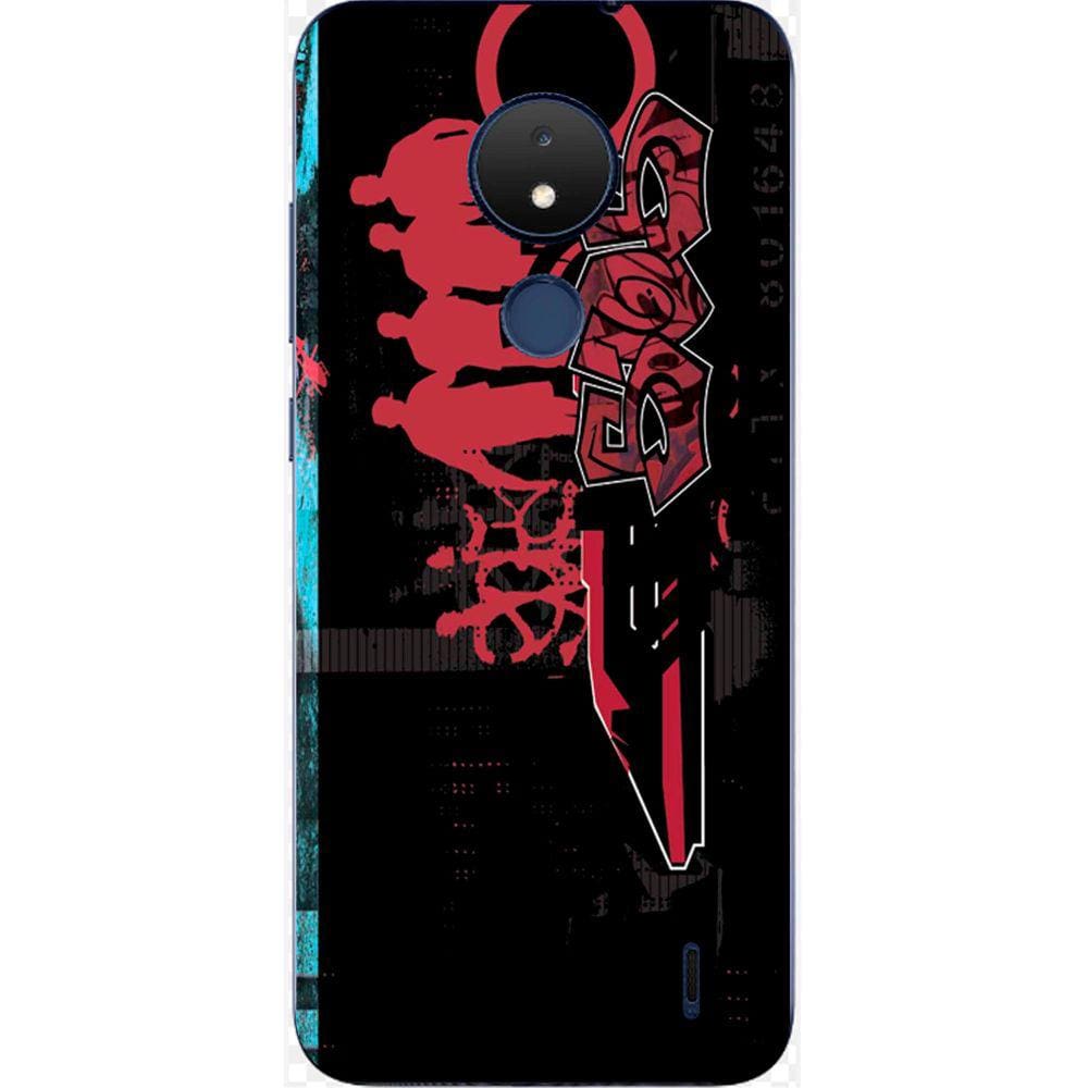 Capa Adesivo Skin055 Verso Para Nokia C21 2022