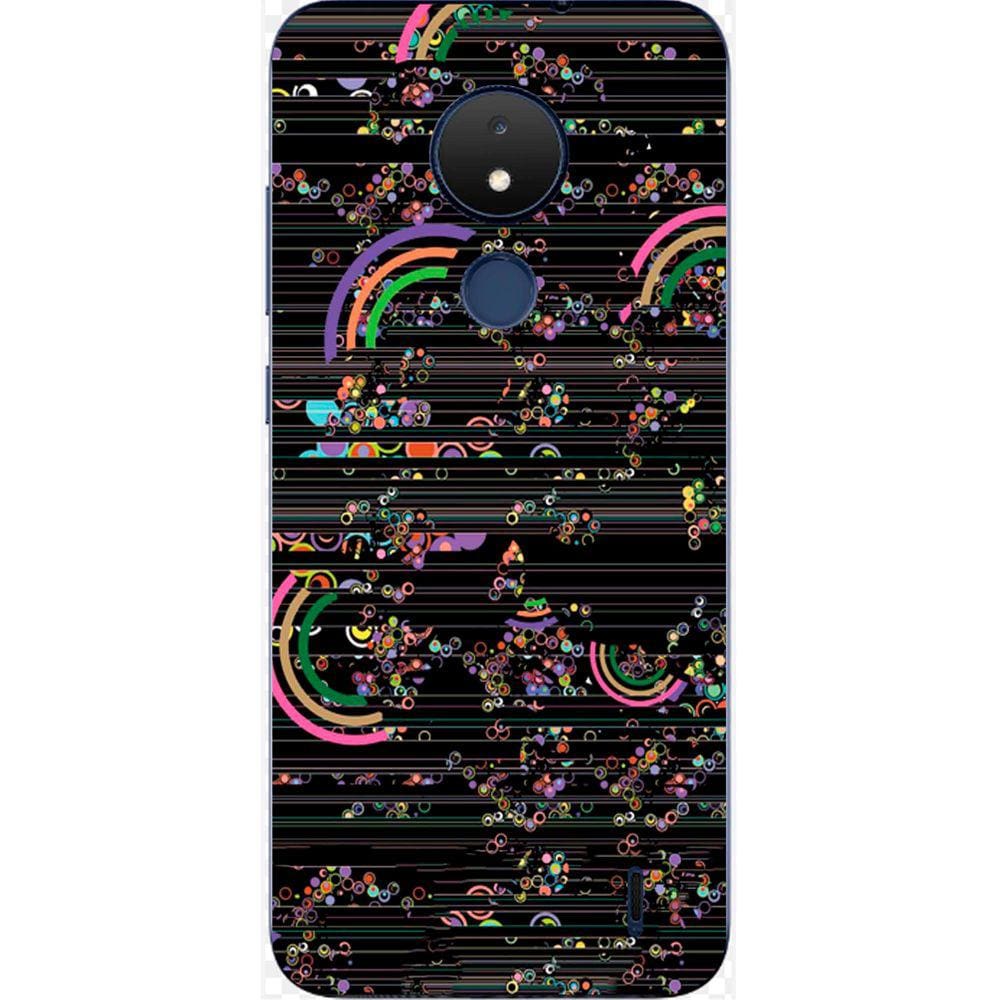 Capa Adesivo Skin006 Verso Para Nokia C21 2022