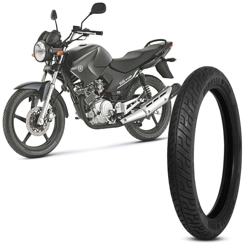 Pneu Moto Yamaha Ybr 125 Pirelli 2.75-18 42p Dianteiro Mt65