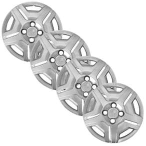 Jogo 4 Calota Original Chevrolet Onix Prata Aro 14 Grid