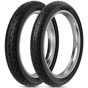 Par Pneu Moto Rinaldi 90/90-18 57p 2.75-18 48p Bs32