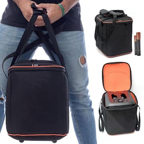 Case Bolsa Bag Compatível Com PartyBox Encore Com Bolso