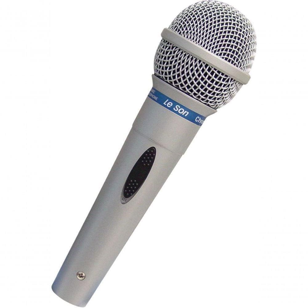 Microfone Profissional Com Fio 5 Metros Mc-200
