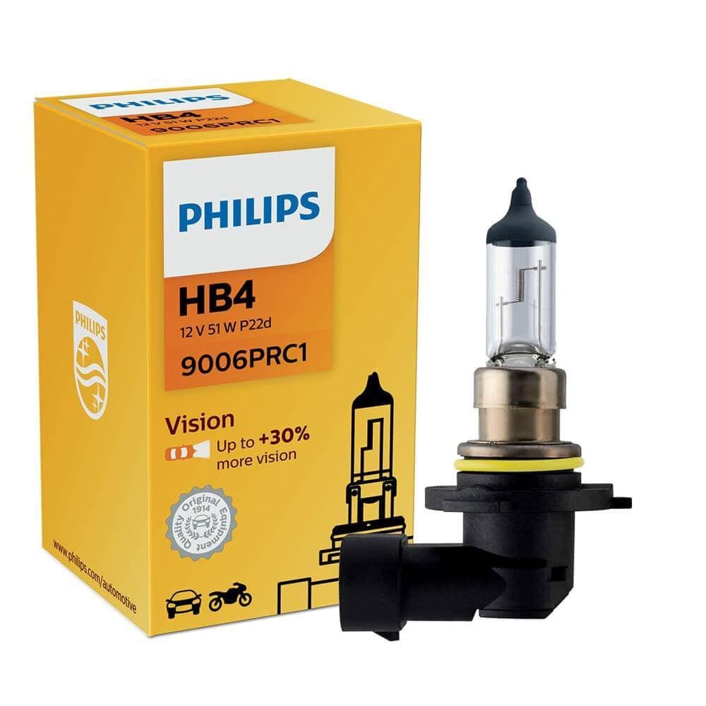 Lampada Philips Standard 55w 12v Hb4 Biodo P22d Farol