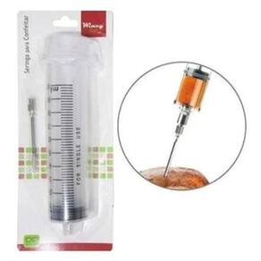 Seringa P/ Injetar Temperos Carnes Frangos Churrasco 100ml