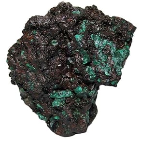 Malaquita Pedra Verde Azulado Bruto P 25 a 50mm Tipo A