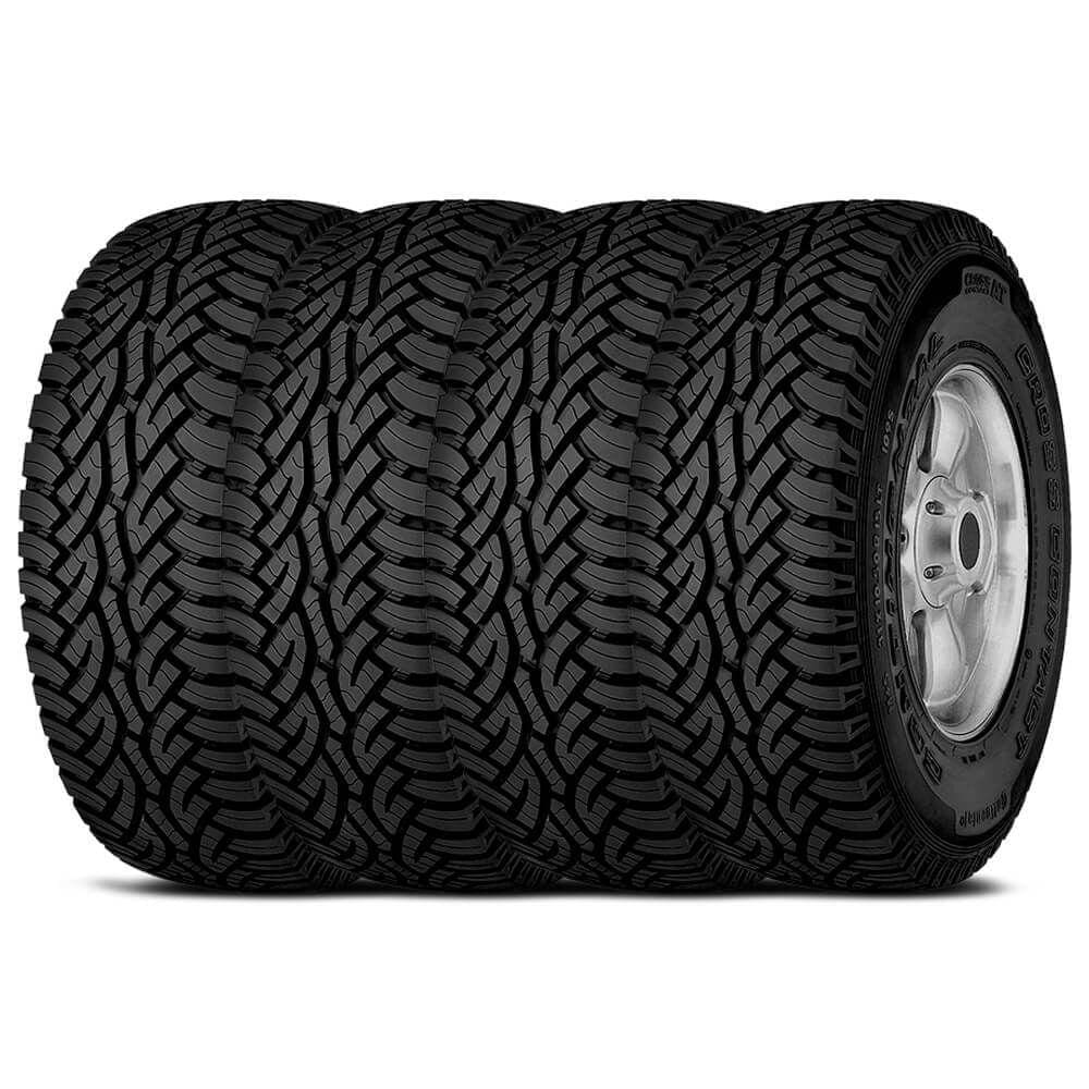 Kit 4 Pneus Continental Aro 16 205/60r16 92h Crosscontact At
