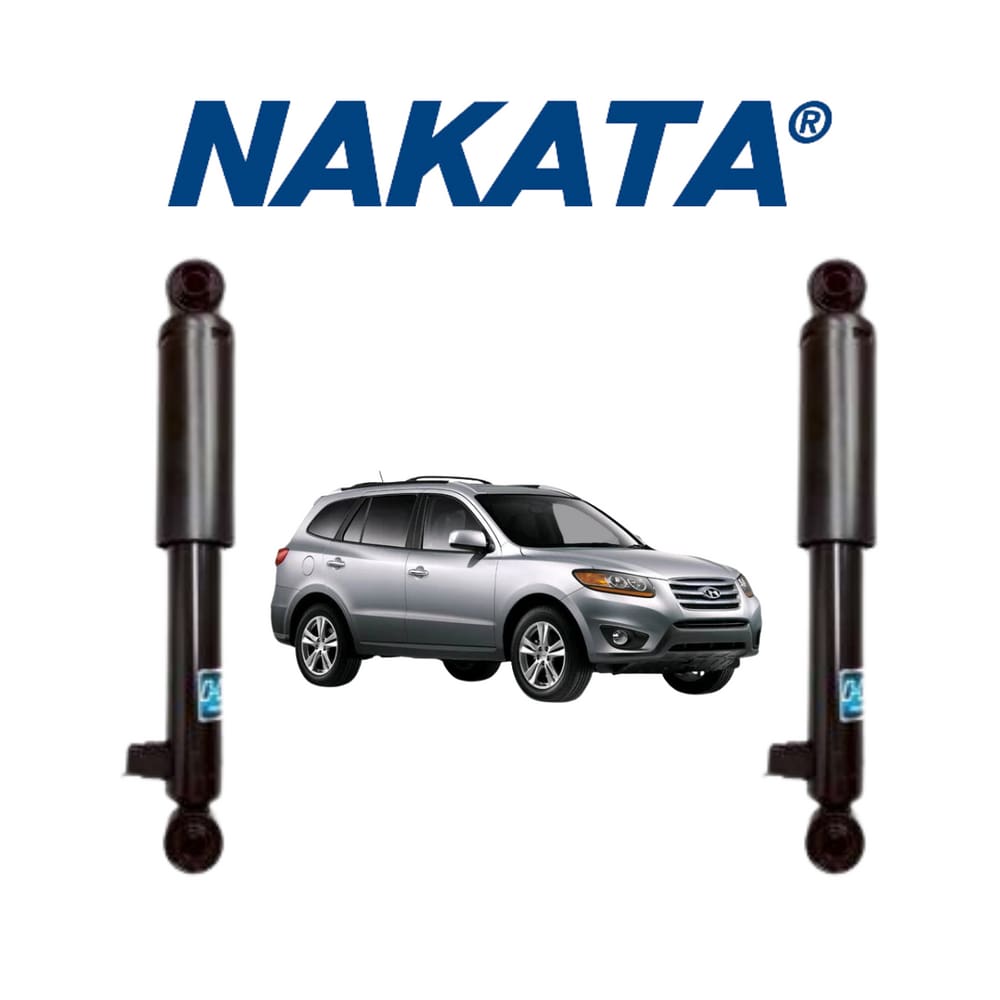 Par Amortecedor Hyundai Santa Fé 2010 A 2012 Traseiro Direito + Esquerdo Nakata