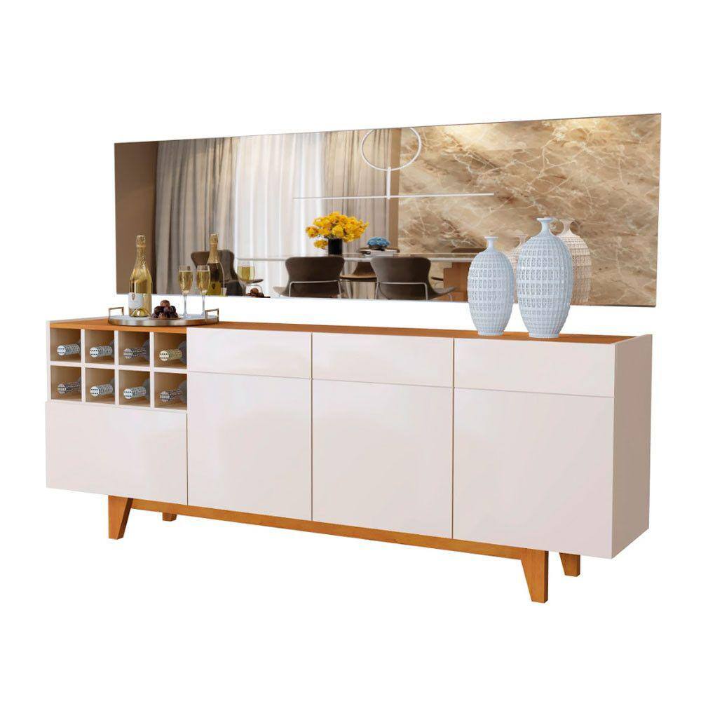 Buffet Duna em MDF/MDP com 3 Portas Mavaular